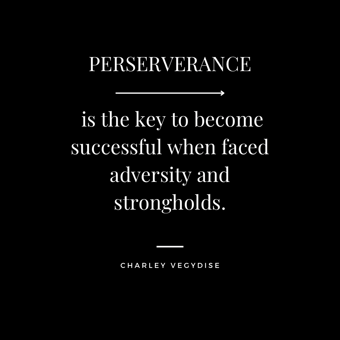 persevere through challenges, strongholds, and life’s ups and downs.