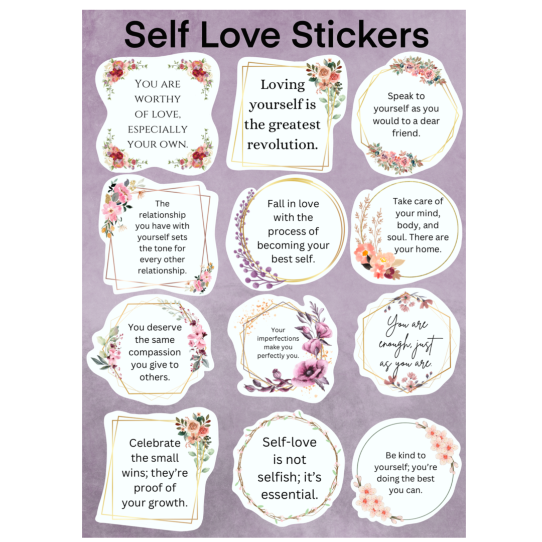 Self Love Stickers