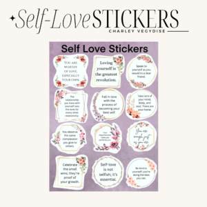 Self Love Stickers For planner