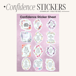 Confidence Sticker Sheet for Planner