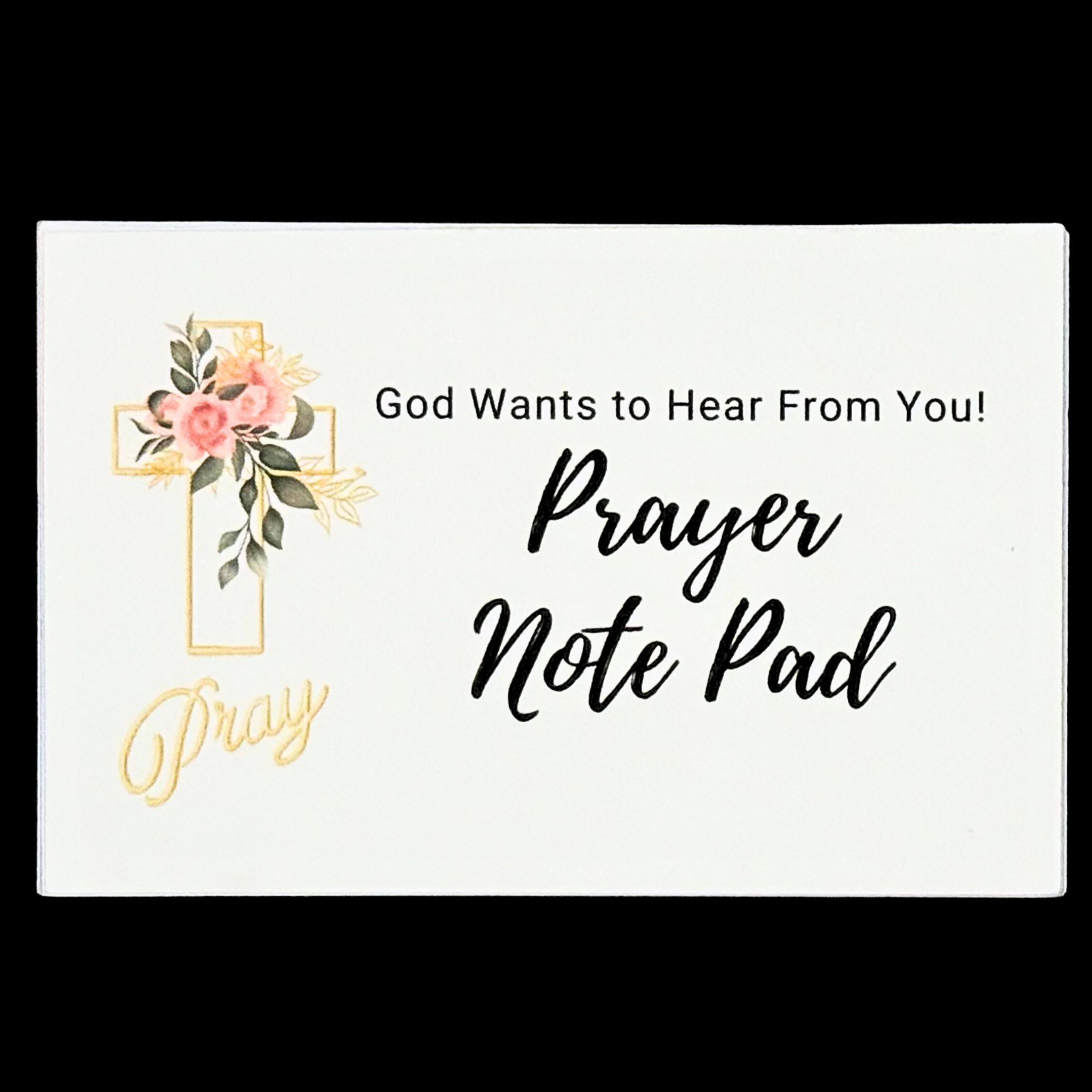 Tear-Out Prayer Notebook – “Dear God…” – Christian Prayer Journal Pages