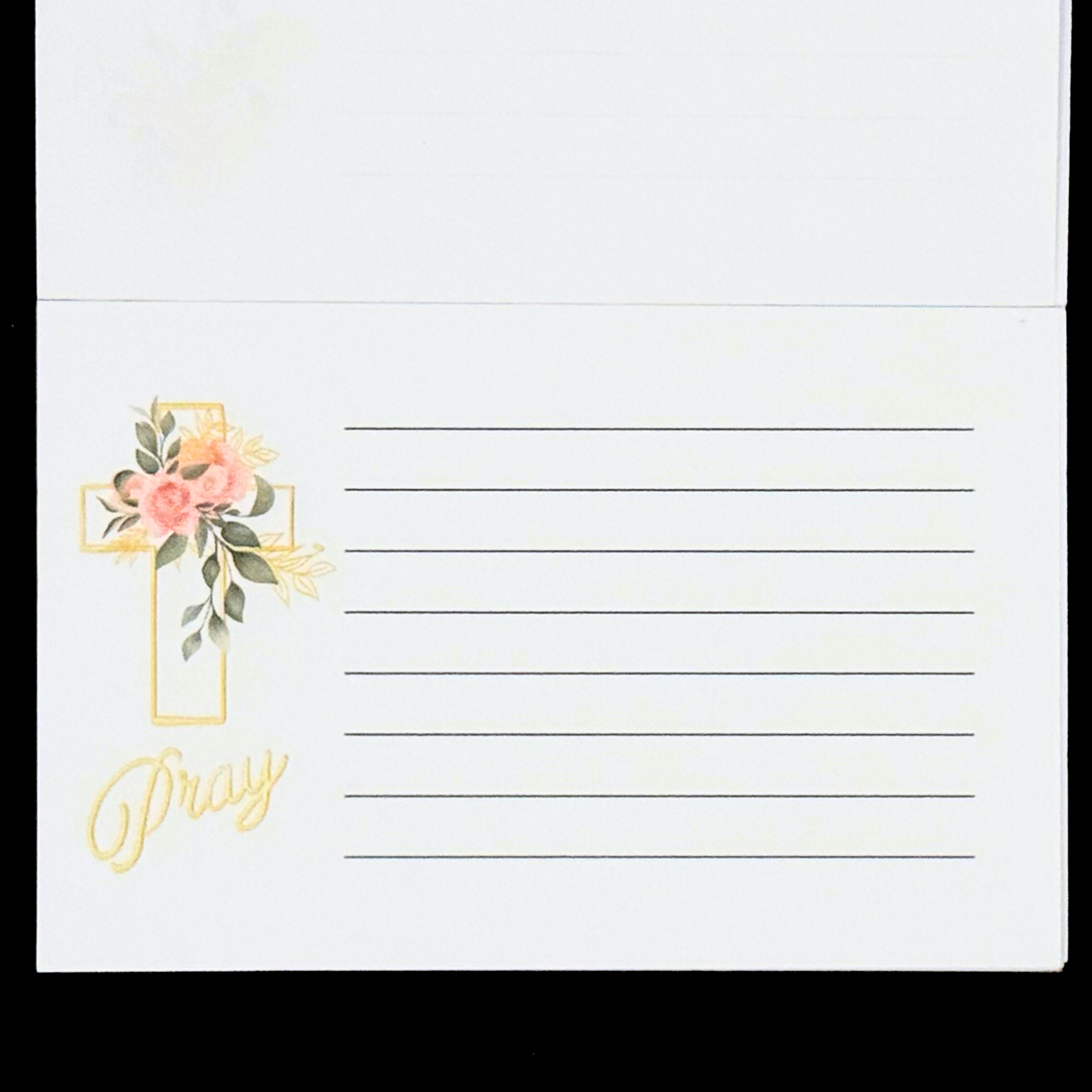 Tear-Out Prayer Notebook – “Dear God…” – Christian Prayer Journal Pages
