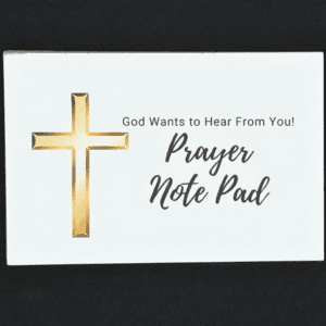 “Thank You, God, For...” Gratitude Prayer Notepad