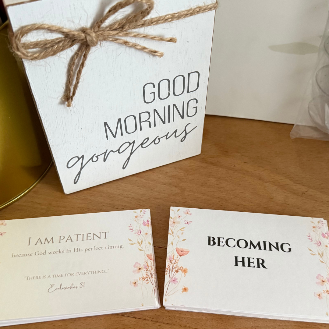 Becoming Her Cards: "I Am Because God Is" Devotional Deck - Image 9