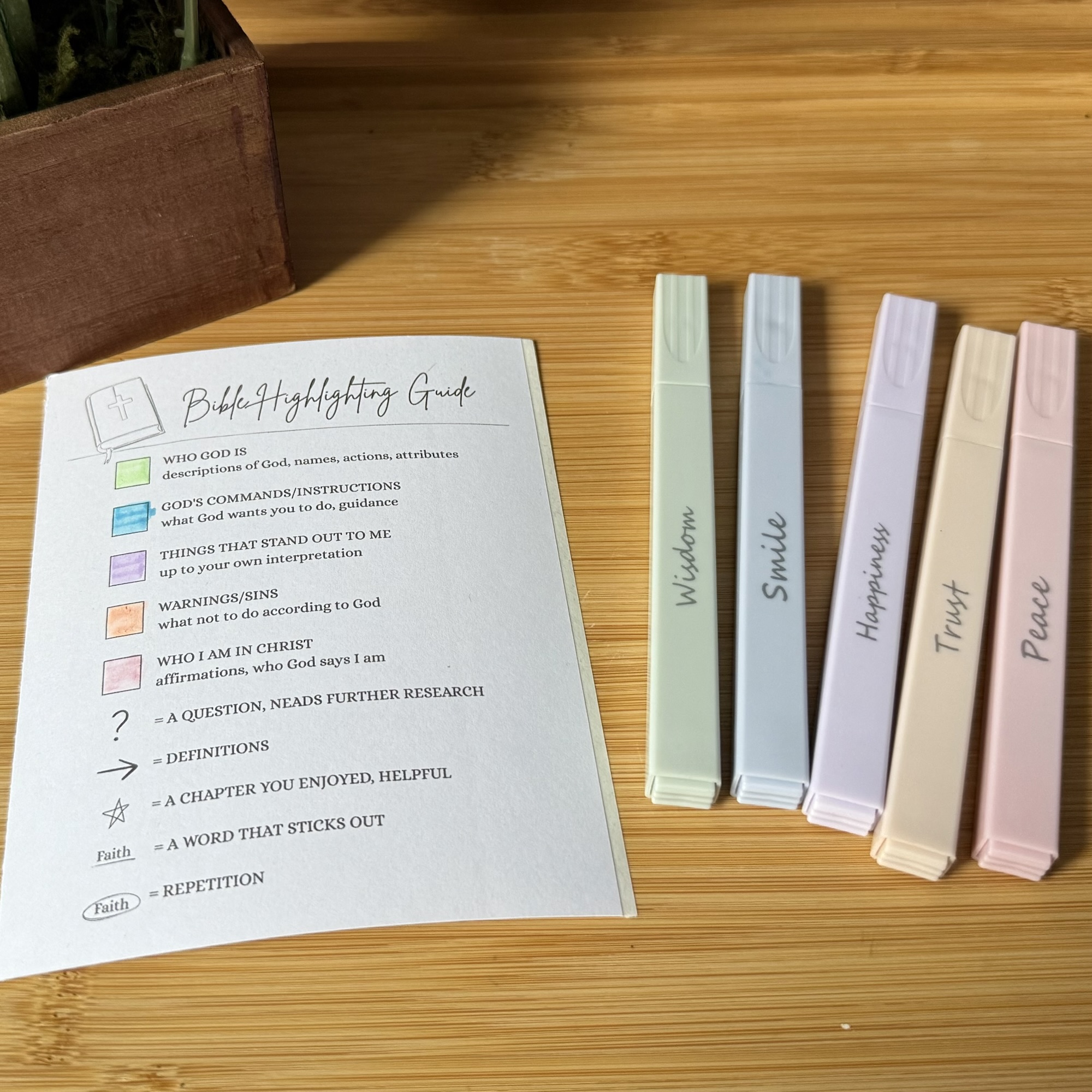 Bible Highlighting Guide – Bookmark or Card - Image 7