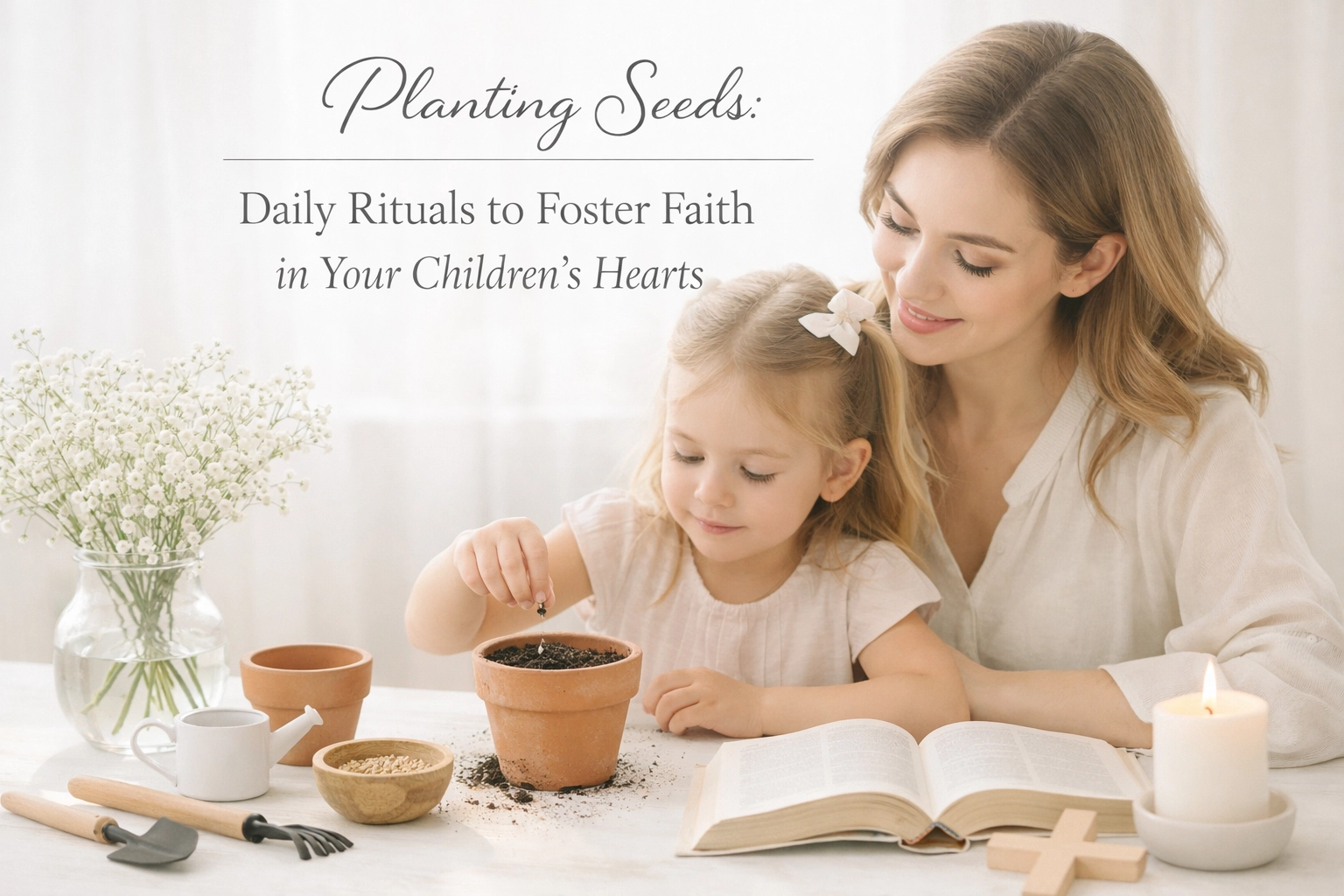 Planting Seeds: Daily Rituals to Foster Faith in Your Children’s Hearts