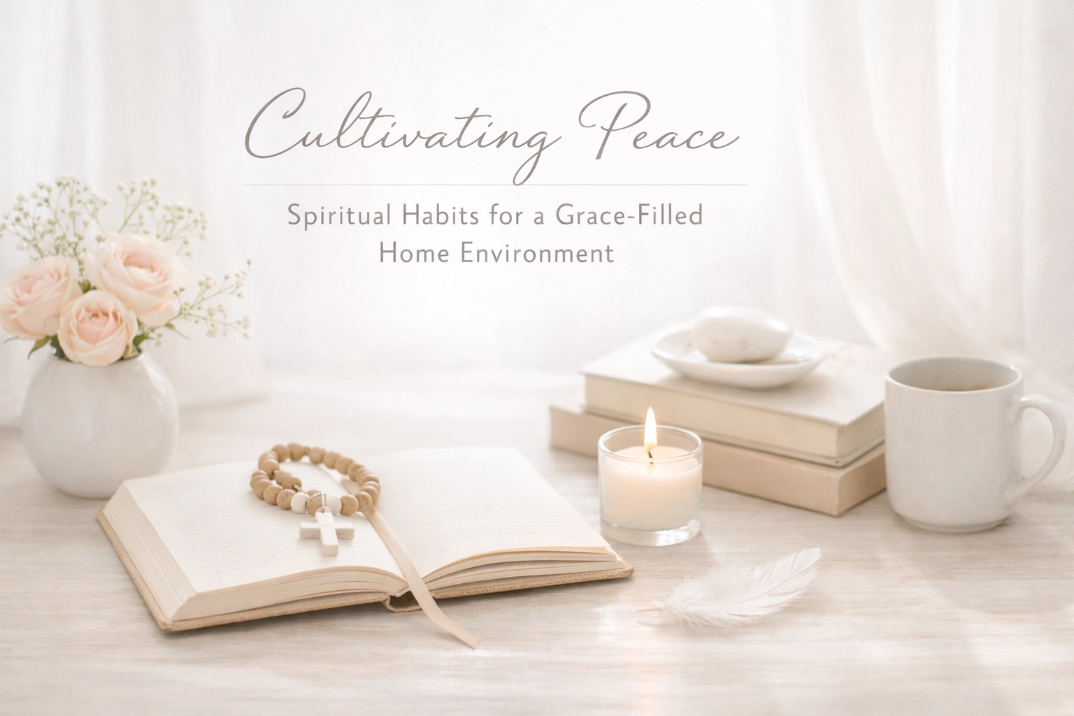 Cultivating Peace: Spiritual Habits for a Grace-Filled Home Environment