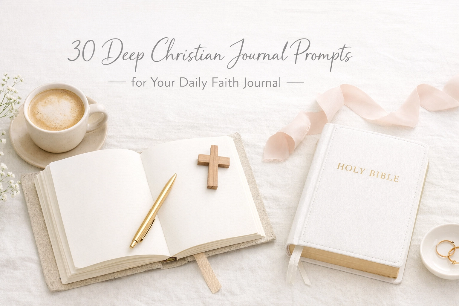 30 Deep Christian Journal Prompts for Your Daily Faith Journal