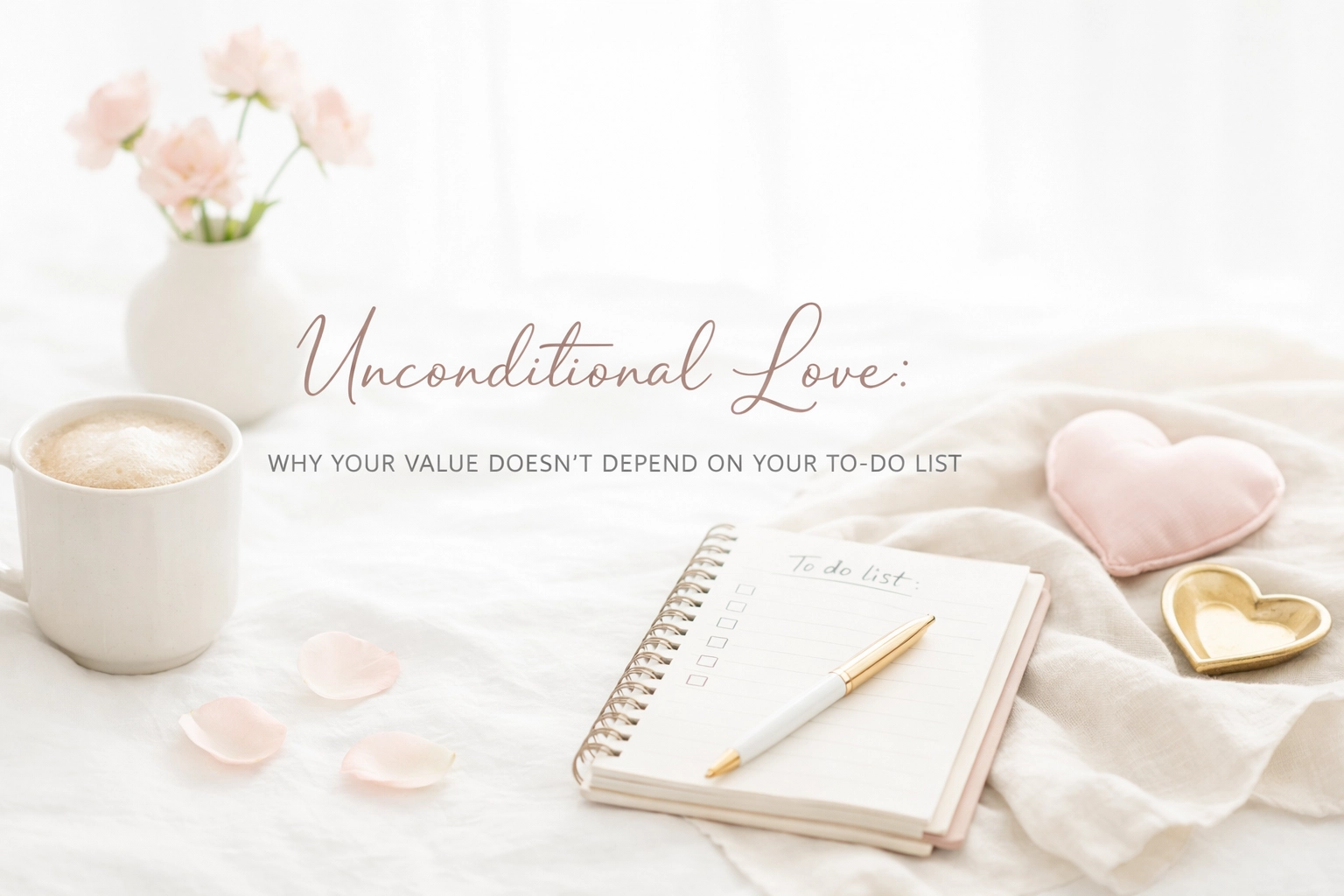 Unconditional Love: Why Your Value Doesn’t Depend on Your To-Do List