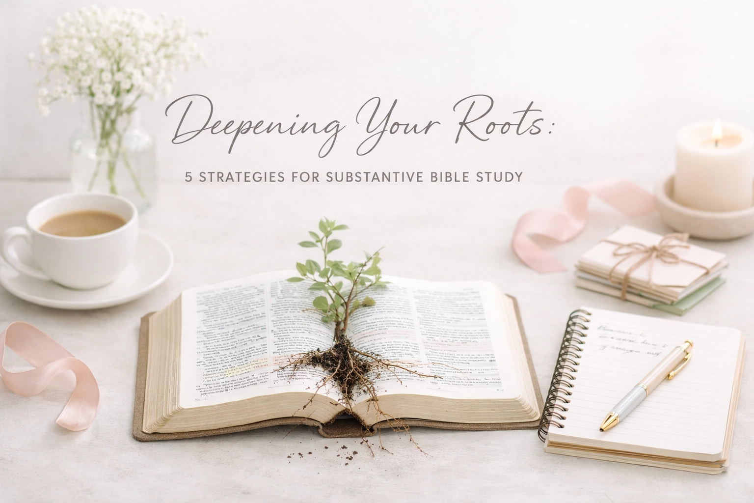 Deepening Your Roots: 5 Strategies for Substantive Bible Study