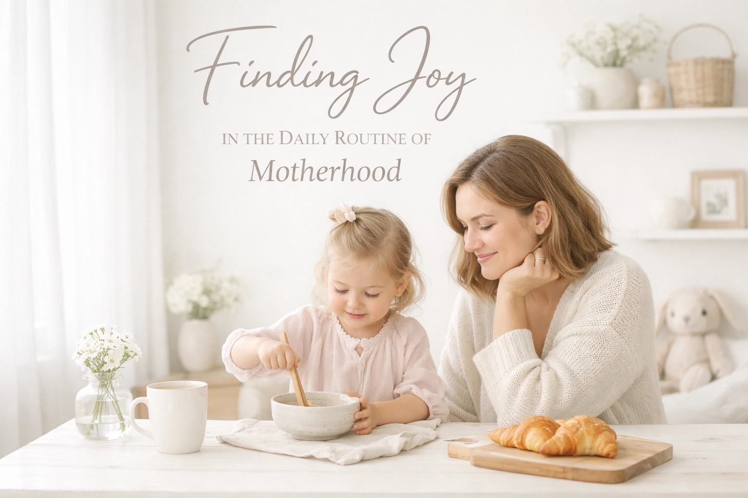 Finding Joy in the Daily Routine of Motherhood
