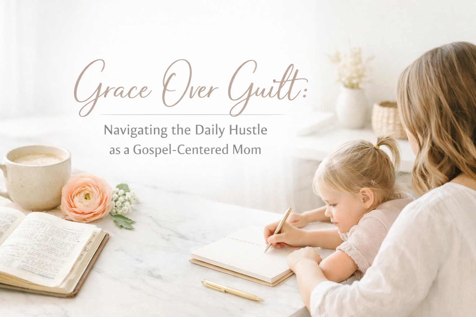 Grace Over Guilt: Navigating the Daily Hustle as a Gospel-Centered Mom
