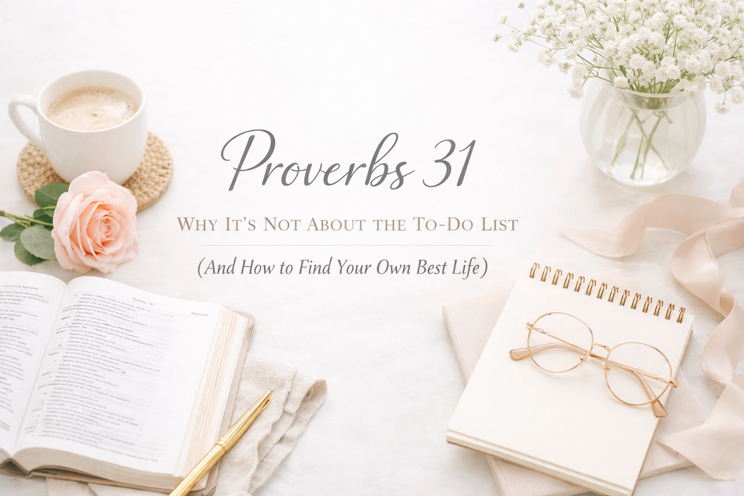 Proverbs 31: Why It’s Not About the To-Do List (And How to Find Your Own Best Life)