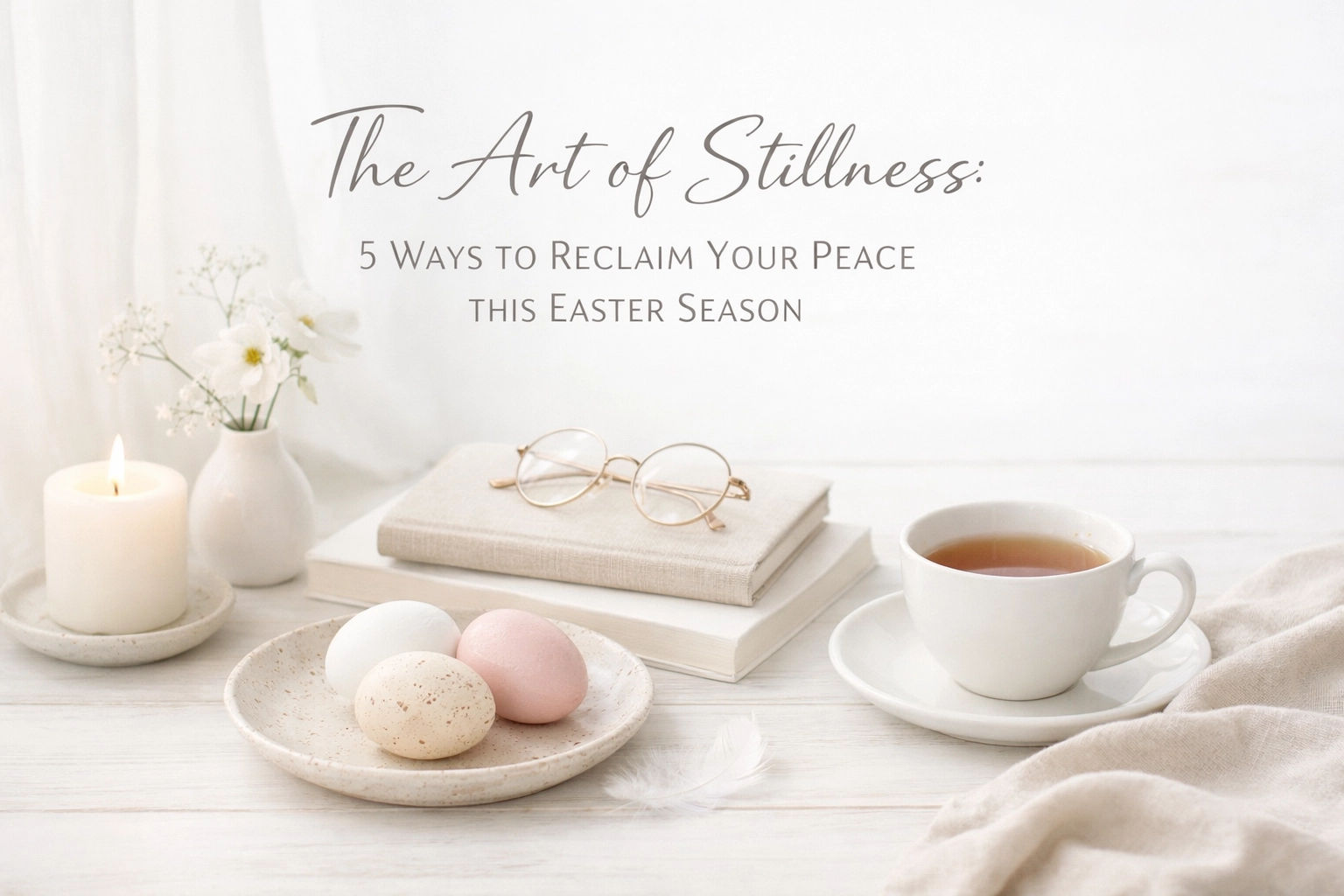The Art of Stillness: 5 Ways to Reclaim Your Peace this Easter Season