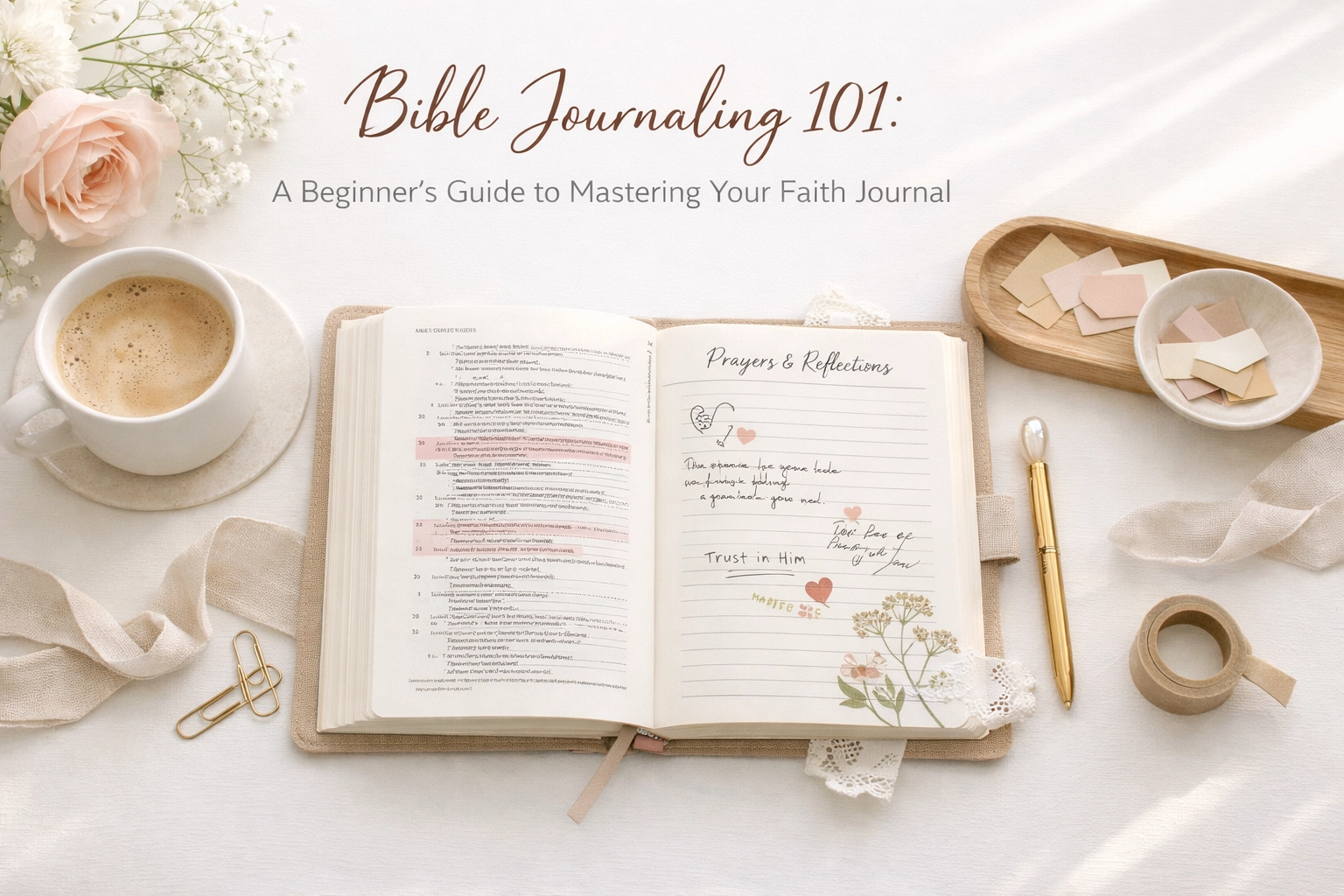 Bible Journaling 101: A Beginner’s Guide to Mastering Your Faith Journal