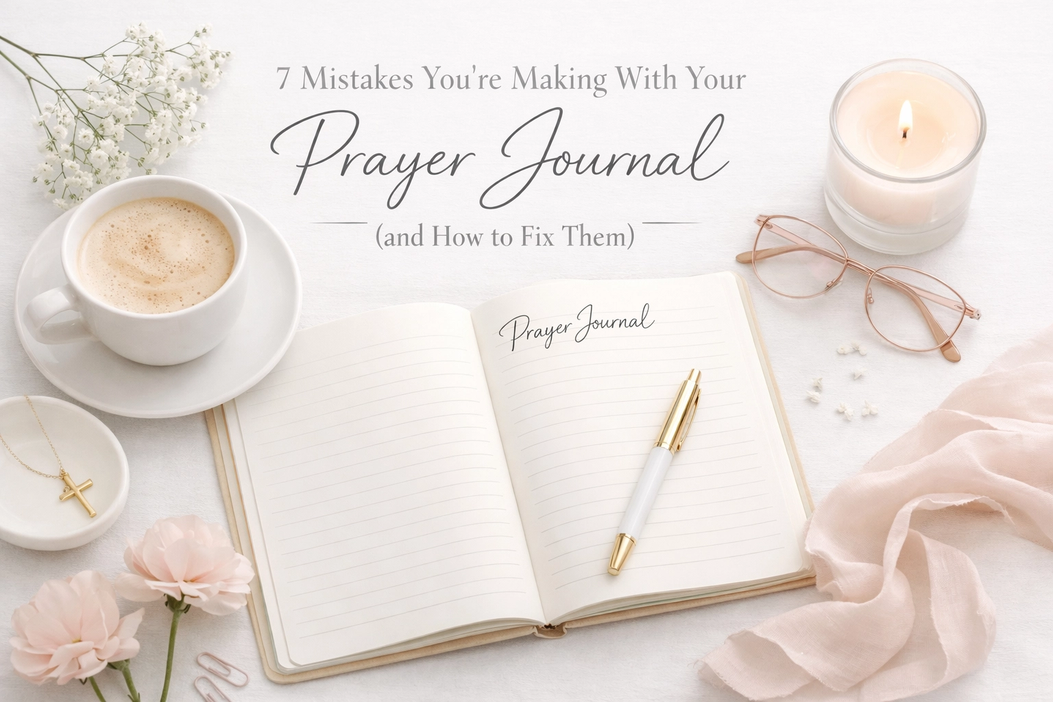 7 Mistakes You’re Making With Your Prayer Journal (and How to Fix Them)