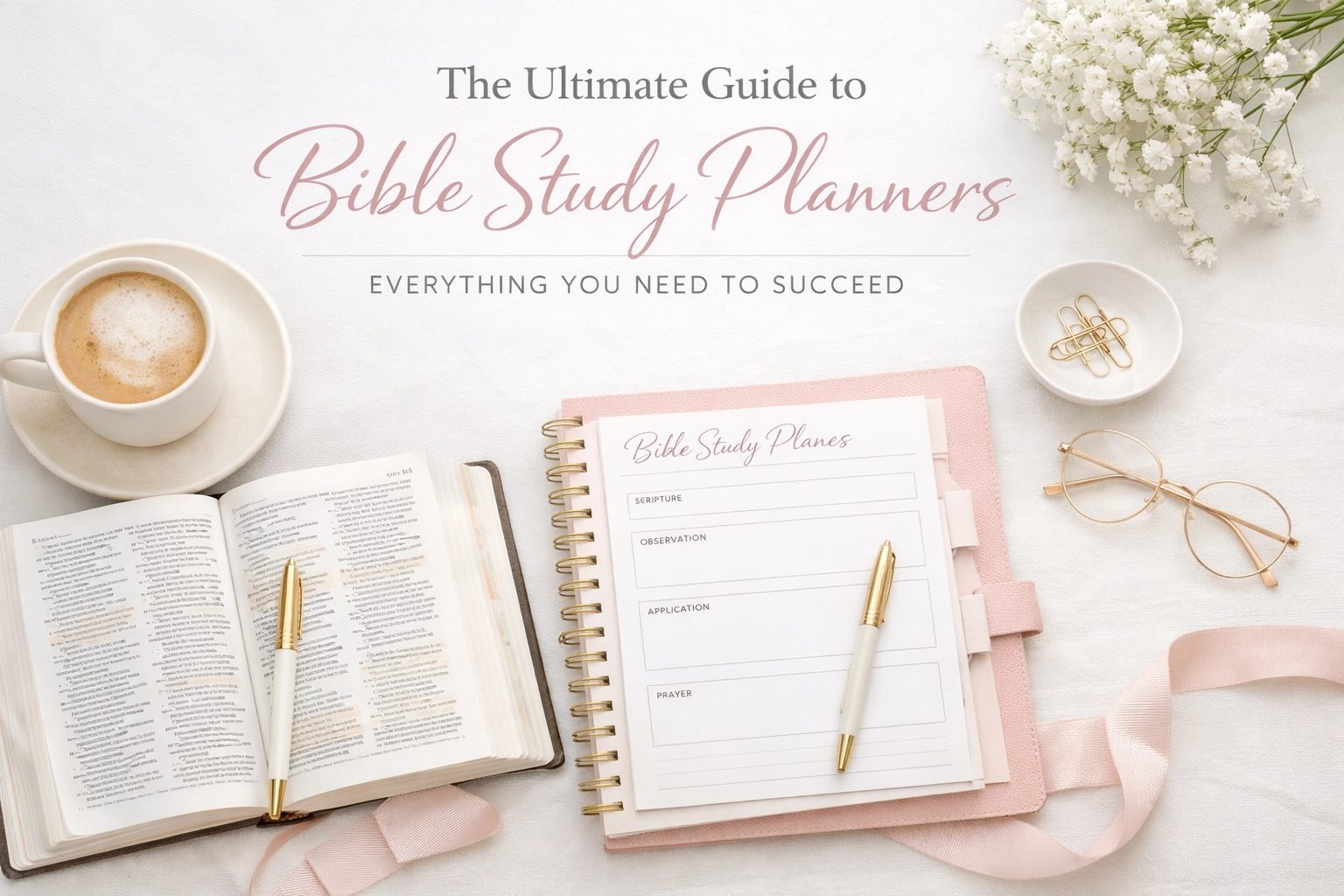 The Ultimate Guide to Bible Study Planners: Everything You Need to Succeed