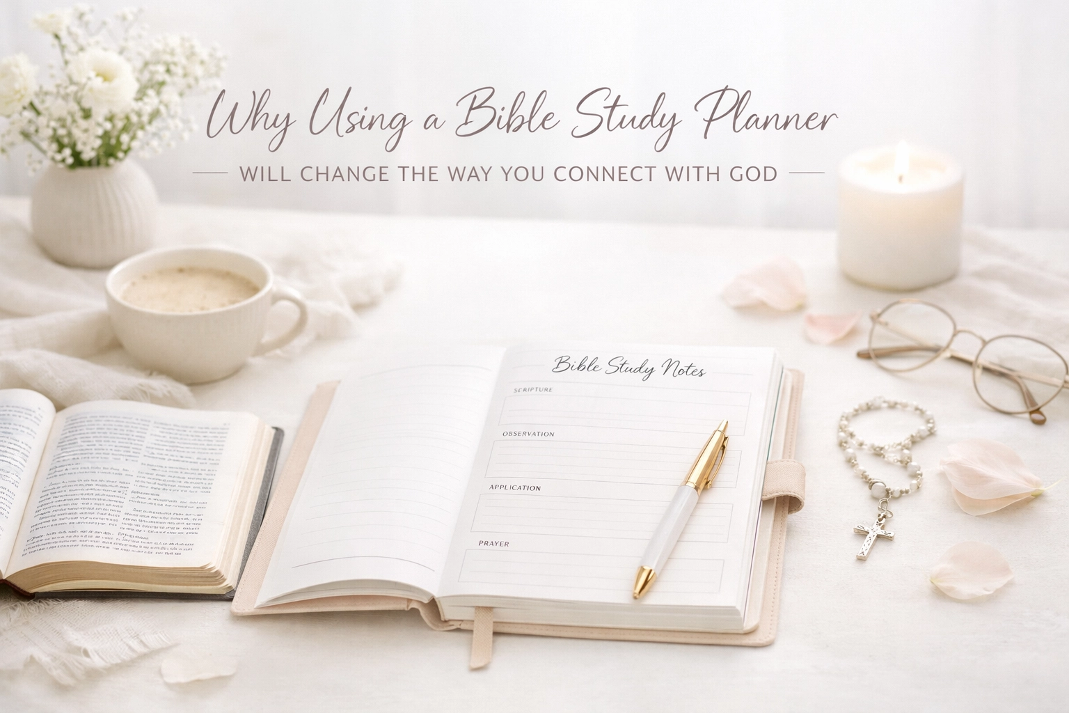 Why Using a Bible Study Planner Will Change the Way You Connect with God