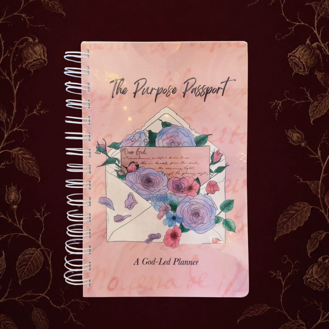 The Purpose Passport (God-Led Planner) |  Faith Based Planner Undated
