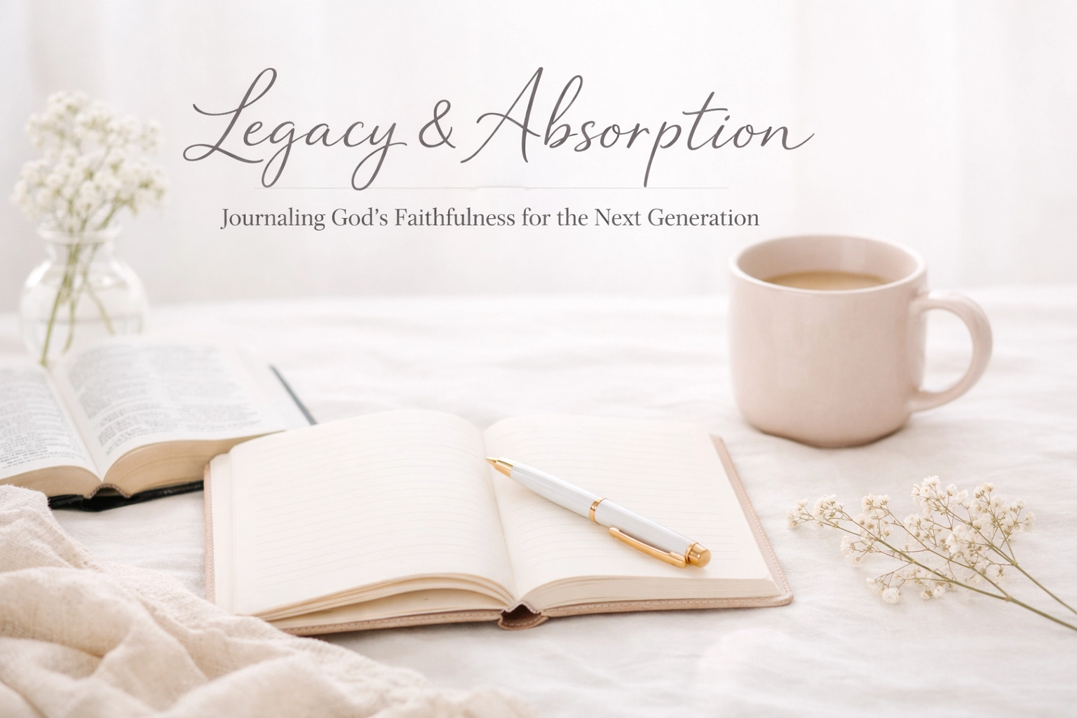 Legacy & Absorption: Journaling God’s Faithfulness for the Next Generation