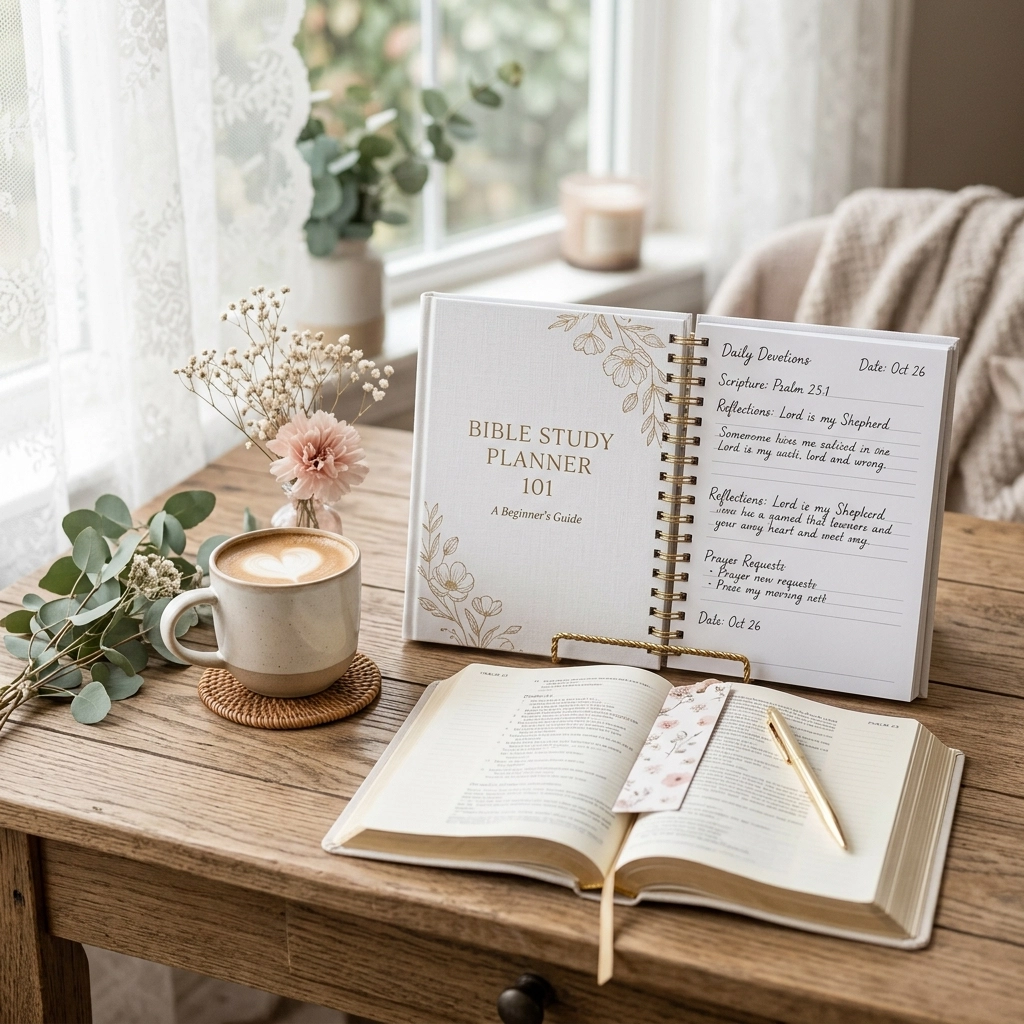 Bible Study Planner 101: A Beginner’s Guide to Mastering Your Daily Devotions