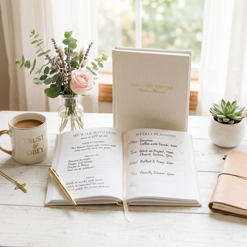 The Ultimate Guide to Christian Planners: Everything You Need to Succeed in Your God-Given Purpose